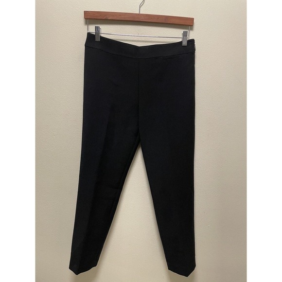 Tory Burch Pants - Tory Burch Womens Ankle Dress Pants Size 6 Black Wool Blend Stretch Work Career